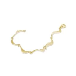 Bracelet Caralia Plaqué Or Jaune -Bijouterie primée. FQBFJW0128 view1