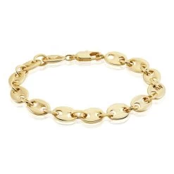 Bracelet William Plaqué Or Jaune