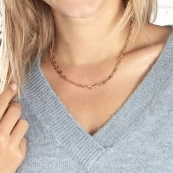 Collier William Plaqué Or Jaune -Bijouterie primée. FQCFJW0337 model1