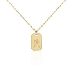 Collier Plaqué Or Quintien