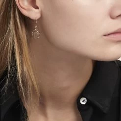 Boucles D'oreilles Pendantes Plaqué Or Jaune Galvina 7 Boucles D'oreilles Pendantes Plaqué Or Jaune Galvina -Bijouterie primée. FQOFJW0544 model0