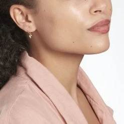 Créoles Varghese Plaque Or Jaune -Bijouterie primée. FQOFJW0606 model0